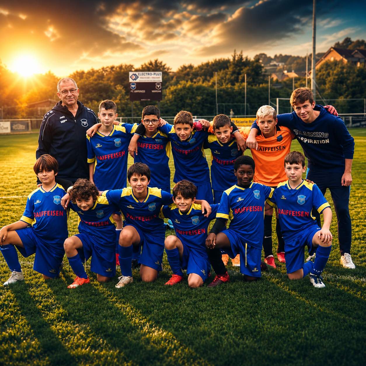 École de foot Grandson - équipe junior FC Grandson-Tuileries